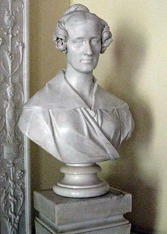 The Royal Society’s bust of Somerville by Chantrey