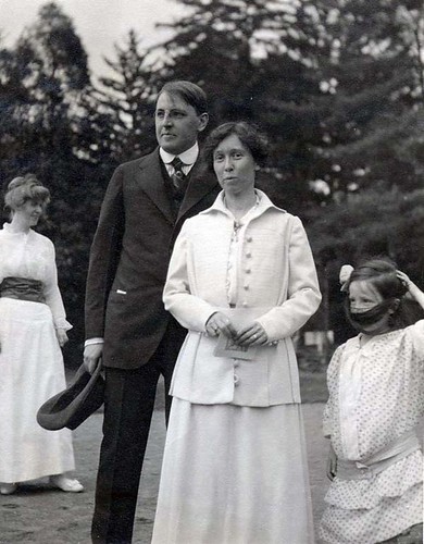 Maisry with her mother and father, early in his presidency