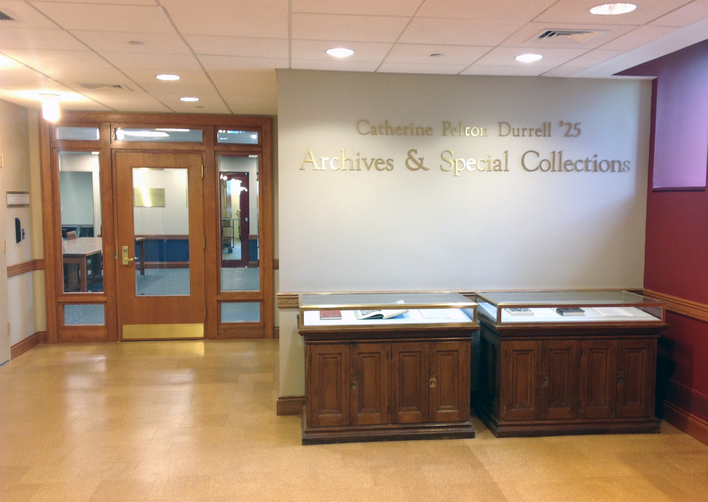 The Archives and Special Collections Library