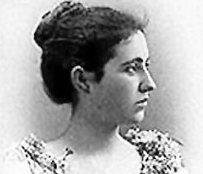 Adella Prentiss as a student